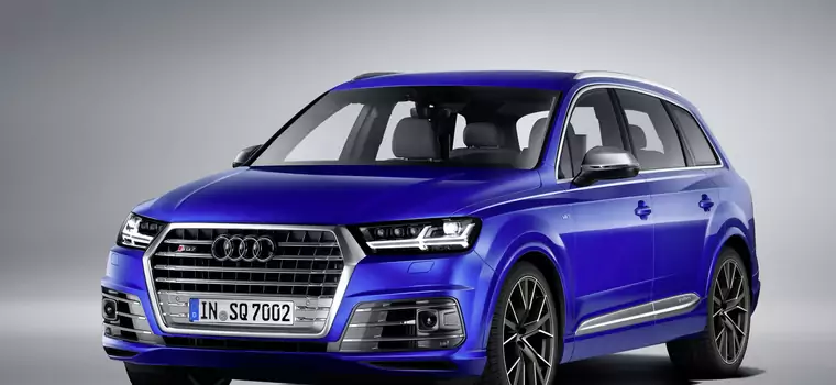 Audi SQ7 -
SUV z najmocniejszym dieslem