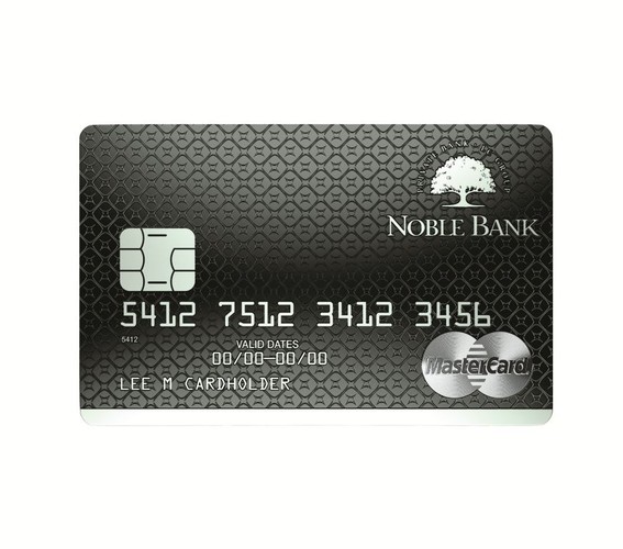 Metal do produkcji karty po raz pierwszy wykorzystał Noble Bank. Kilka lat temu w jego portfolio znalazła się karta Mastercard World Signia Elite. Również ta karta dostępna jest tylko dla nielicznych klientów z odpowiednio zasobnym portfelem. Maksymalny limit kredytowy na tej karcie wynosi milion złotych. Wystarczy na podstawową wersję Astona Martin DB9.