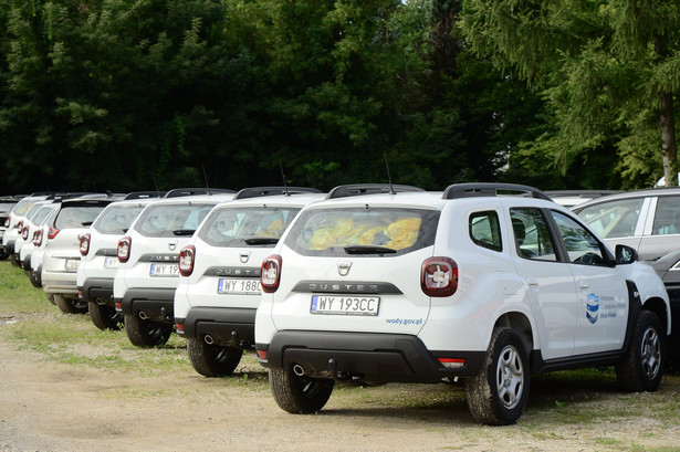 Dacia Duster w PGW Wody Polskie