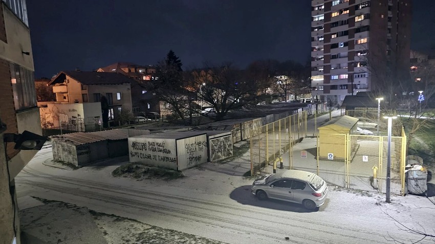 U Kruševcu je sinoć padala ledena kiša