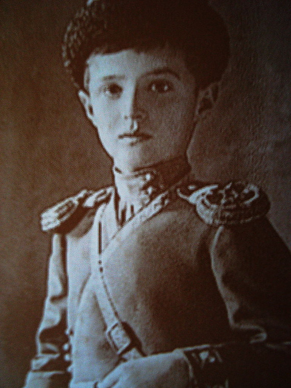 Carewicz Aleksy na zdjęciu z 1911 r.