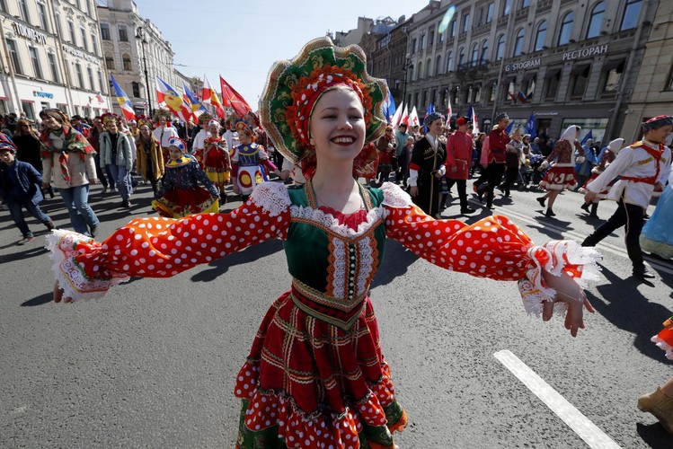 1 maja w Rosji