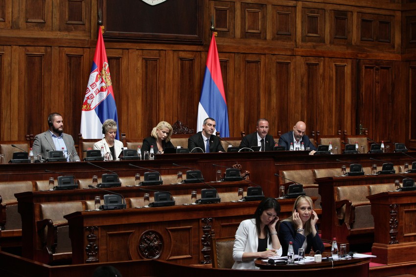 U prvom delu današnje sednice za novog ministra privrede izabran je Slobodan Cvetković