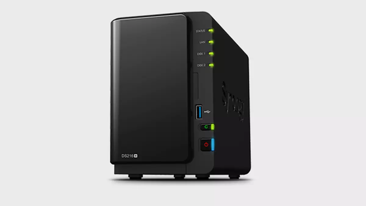 DS216+, czyli nowa wersja flagowego serwera NAS od Synology