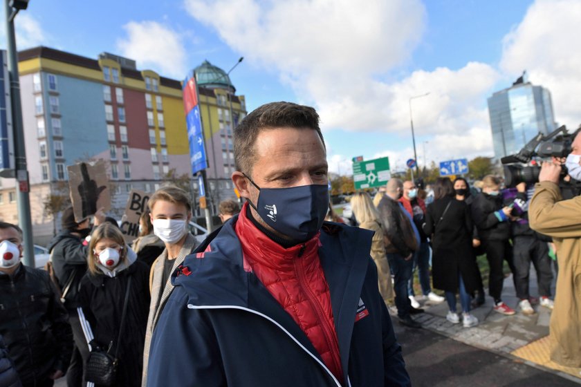 Protesty po orzeczeniu Trybunału Konstytucyjnego w sprawie aborcji