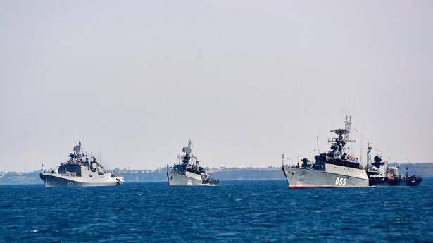 Flota Czarnomorska nie zakłóca transportu zboża z Ukrainy