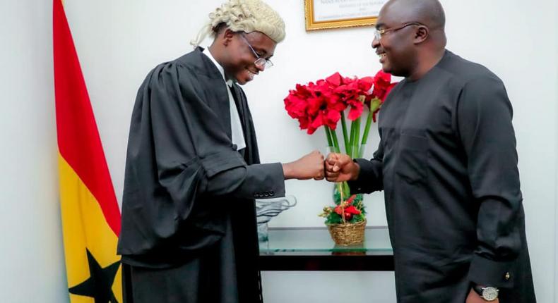 Lawyer thanks Dr. Bawumia for paying his school fees 