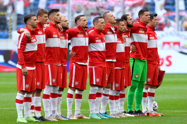 Piłkarska reprezentacja Polski przed meczem towarzyskim z Islandią, na Stadionie Miejskim