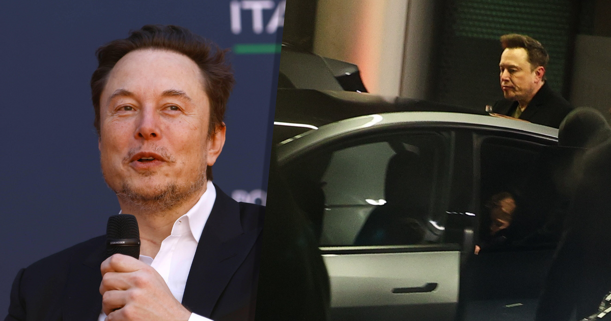  Elon Musk wylądował w Krakowie. Wiemy, czym jeździ po Polsce