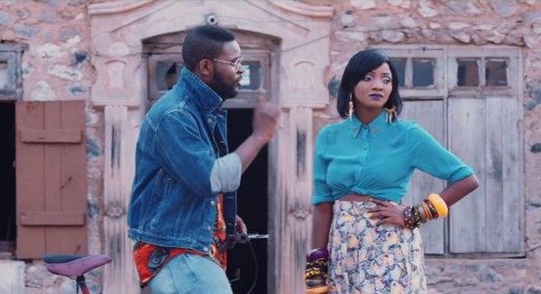 Falz and Simi in 'Jamb Question' video