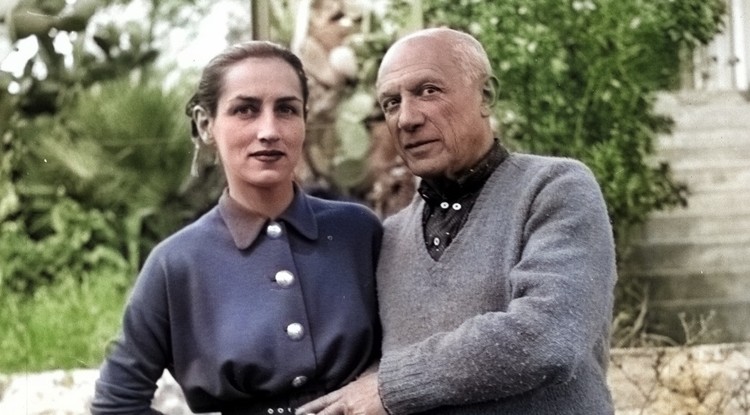 Pablo Picasso és Francoise Gilot