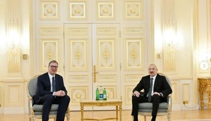 Aleksandar Vučić i Ilham Alijev