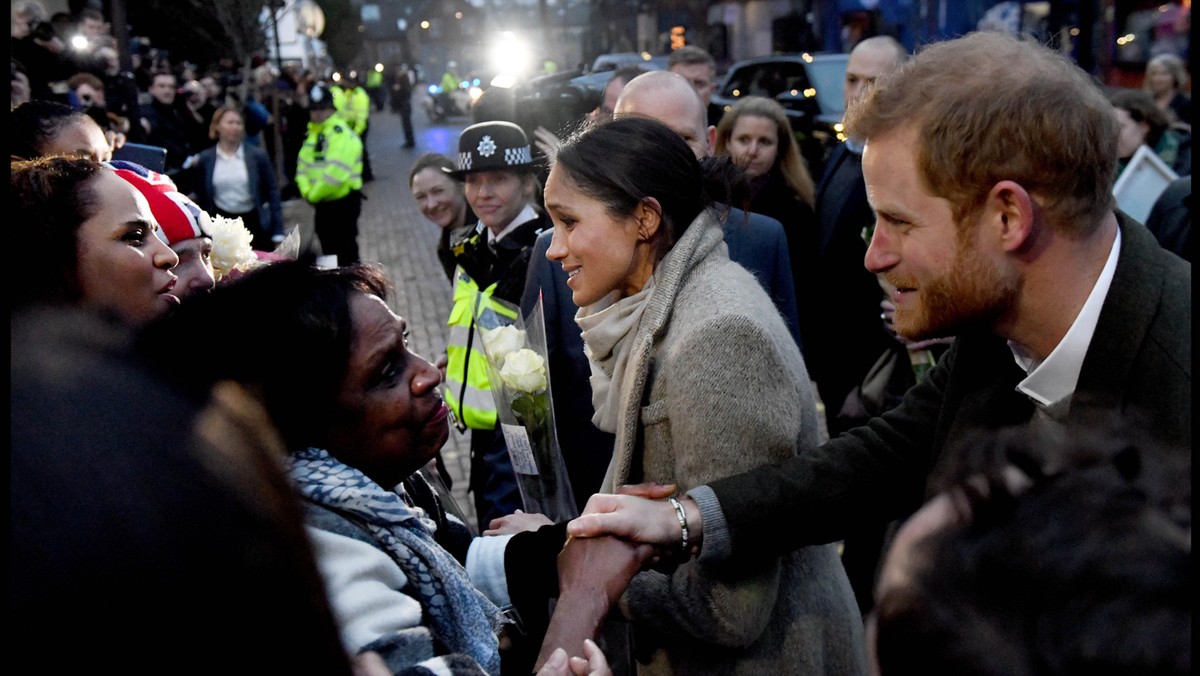 Prince Harry and Meghan Markle visit Reprezent 107.3FM