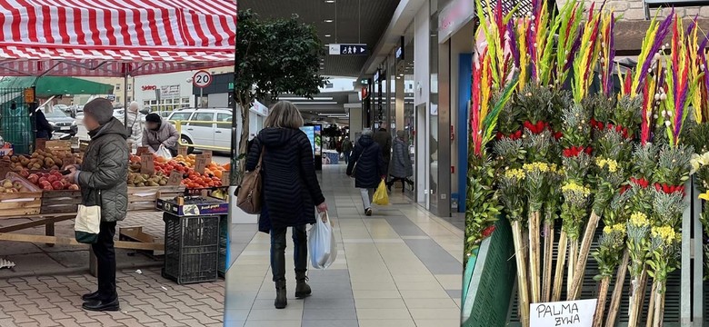 "Jak drożej to gorzej" mówią przy straganach. Na ceny machają ręką, bo jeść trzeba