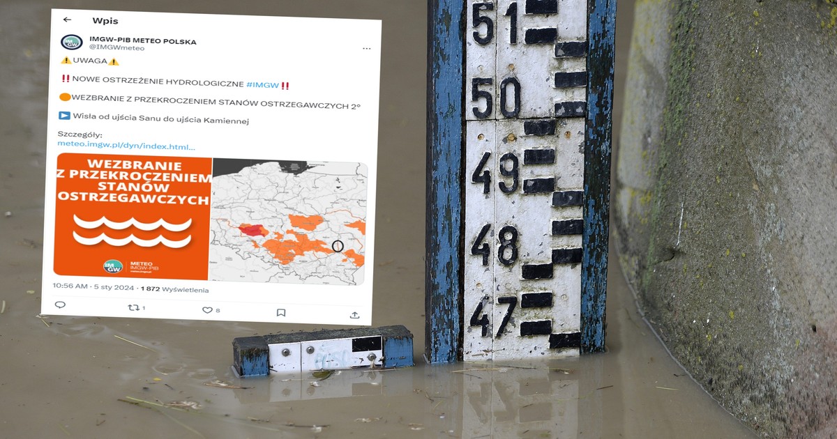 Trudna sytuacja hydrologiczna na polskich rzekach. Pojawiają się