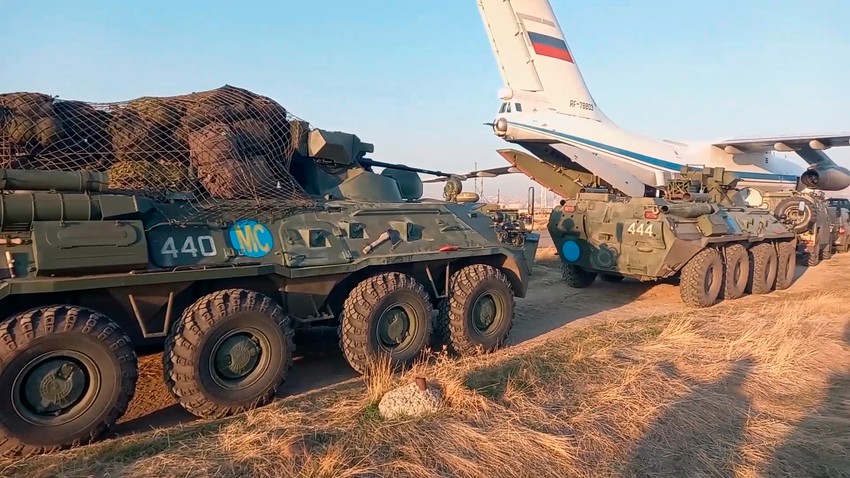 Ruski mirotvorci u Jerevanu