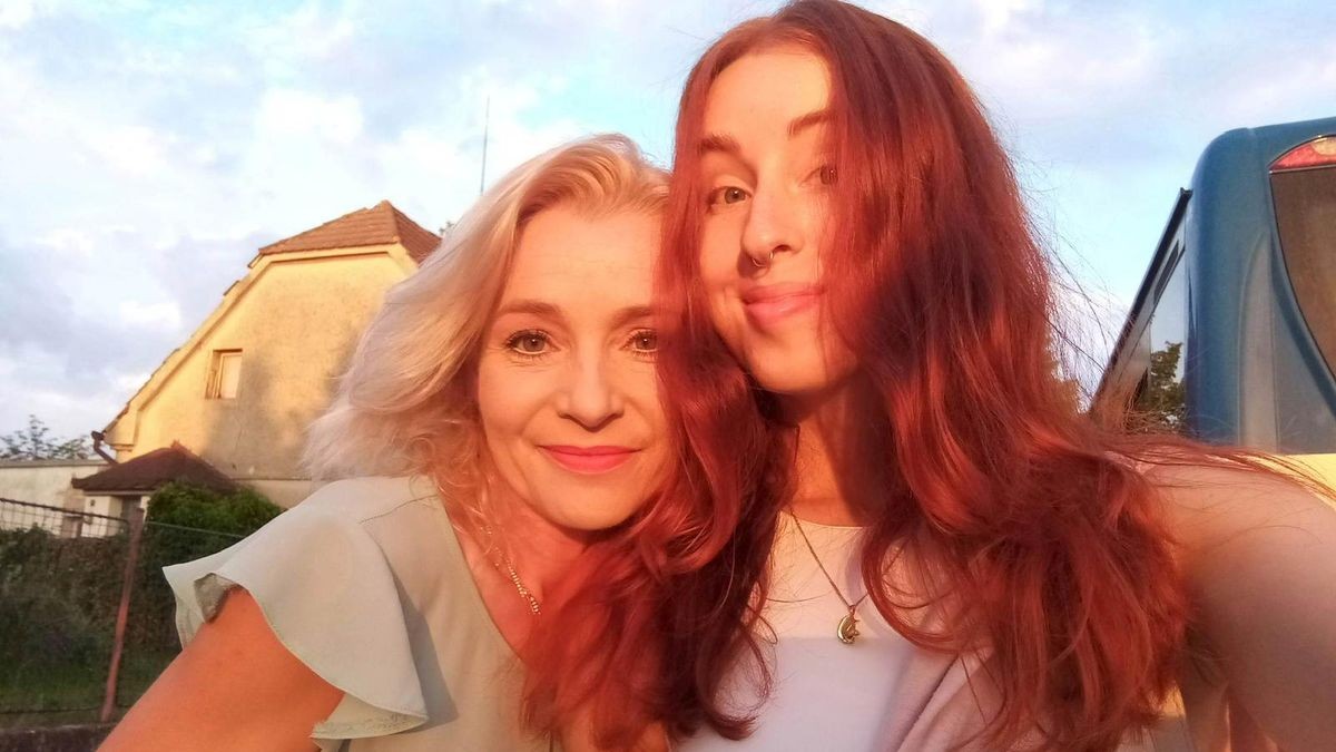 Lenka Šimůnková so svojou dcerou Eliškou