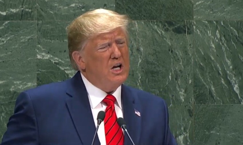 Donald Tramp pred Ujedinjenim nacijama