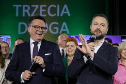 Wyniki wyborów 2024. Trzecia Droga ostrzega Donalda Tuska i Lewicę