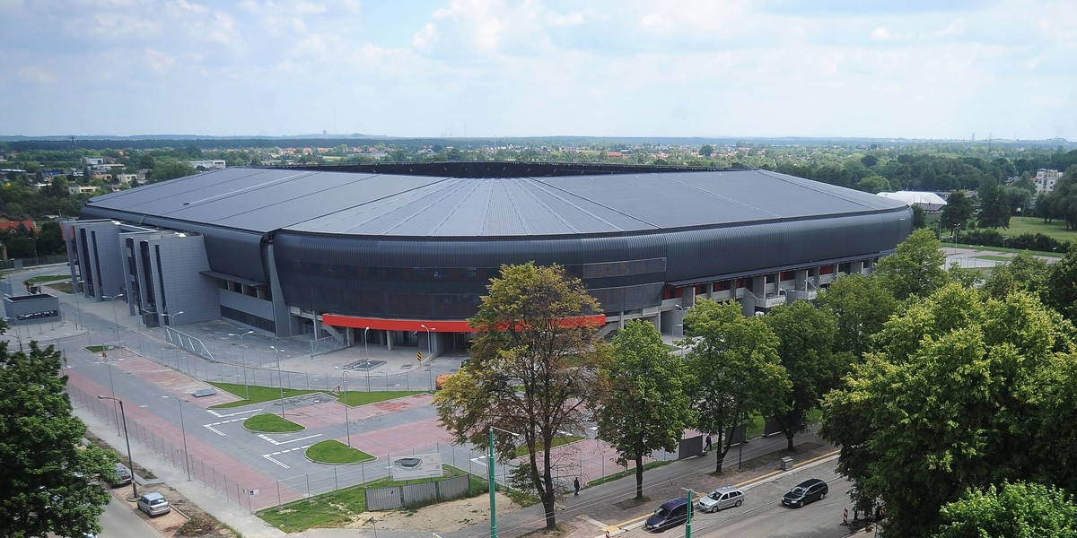 Stadion GKS Tychy jednym z najpiękniejszych obiektów sportowych w Polsce. 