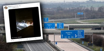 Makabra na niemieckiej autostradzie. Kierowcy kabrioletu dosłownie urwało głowę!