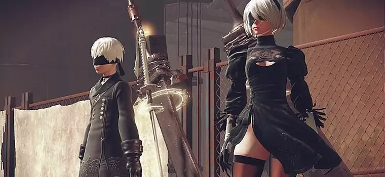 Co nam mówią nowe screenshoty z NieR: Automata? Twórcy gry uwielbiają wielkie miecze