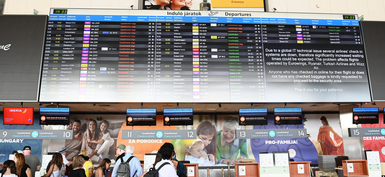 Systemy Wizz Air już działają. Przewoźnik poinformował, co z odwołanymi lotami