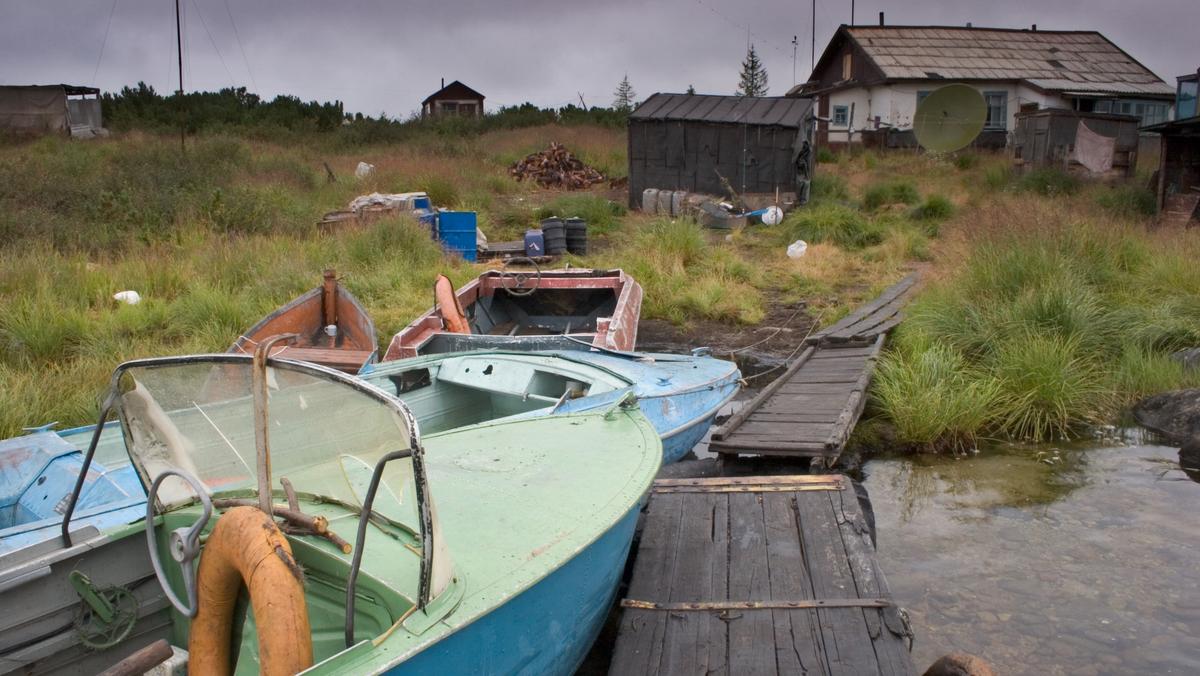 Stacja meteorologiczna w Magadanie, Syberia