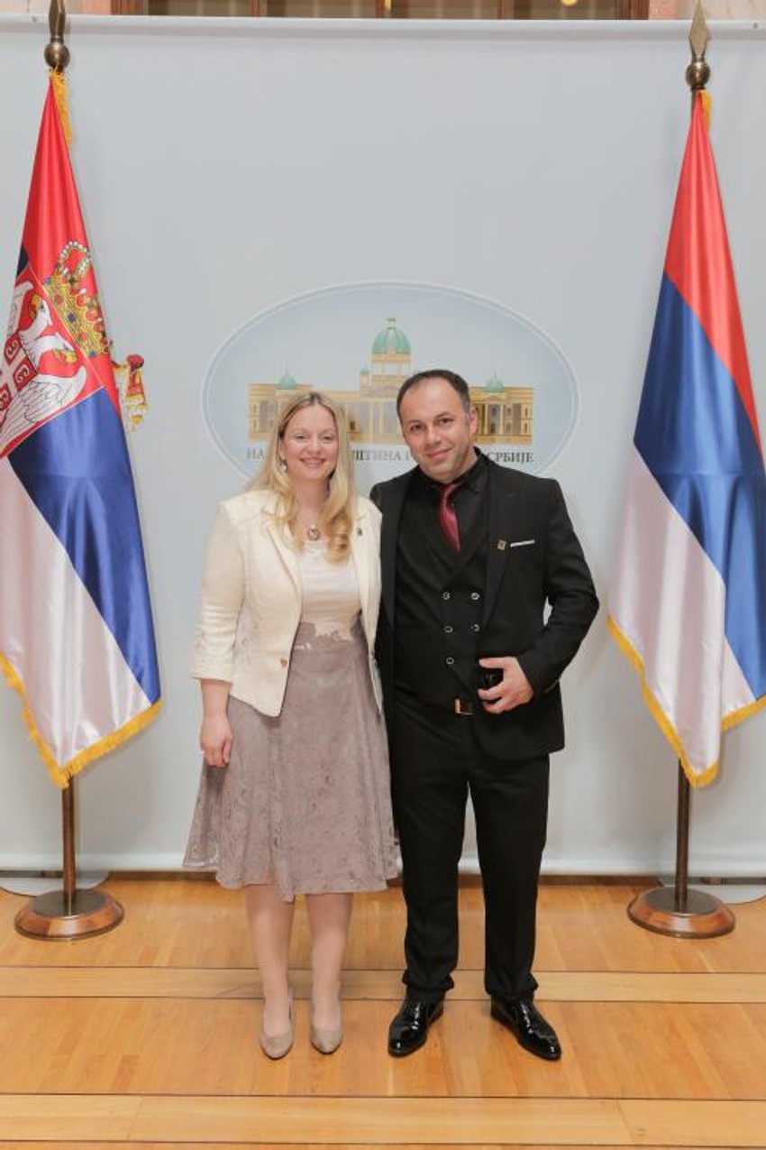 Milica Marčeta Kaninski i Slavko Karić