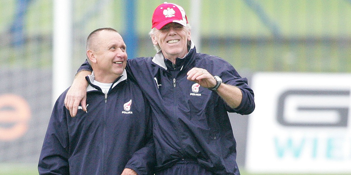 Bogusław Kaczmarek i Leo Beenhakker