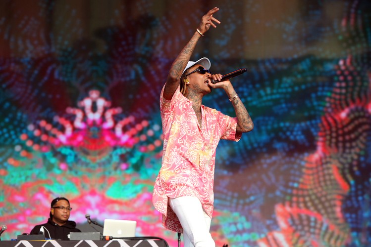 Wiz Khalifa na Open'er 2016 / fot. Joanna Combik
