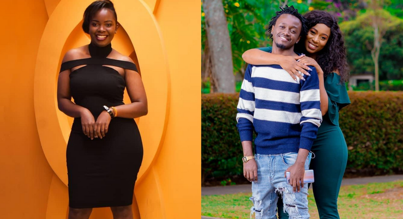 Bahati’s baby mama Yvette Obura speaks on her relationship with his wife Diana Marua