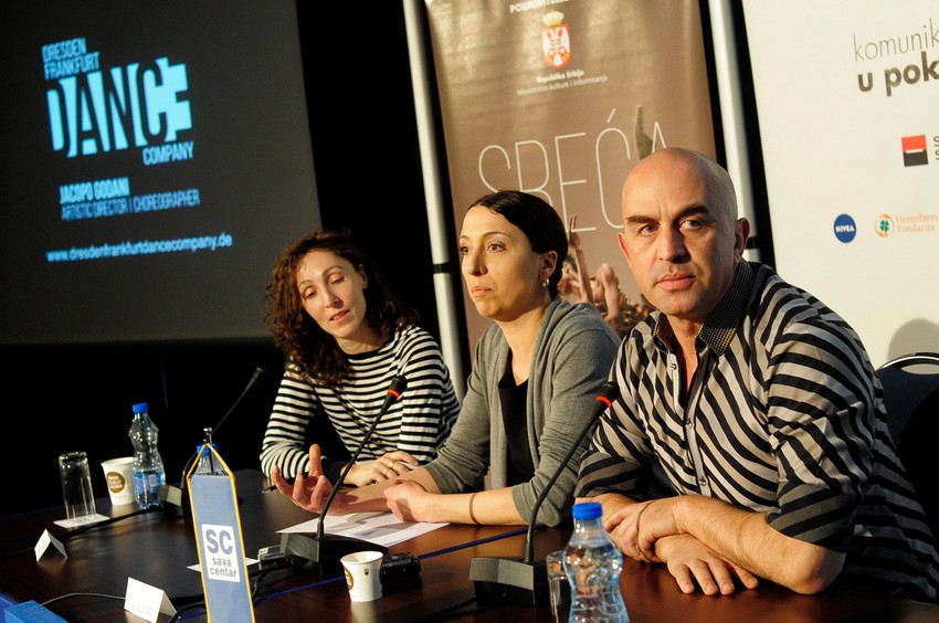 Igračica Luisa Sančo Eskanero, Aja Jung i Jakopo Godani 