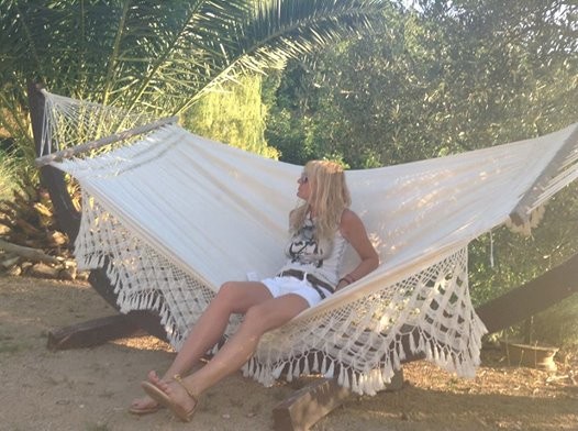 Monika Olejnik na wakacjach