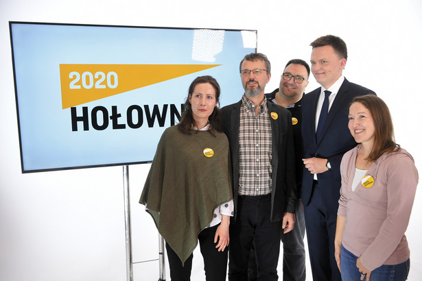 Kampania wyborcza Szymona Hołowni