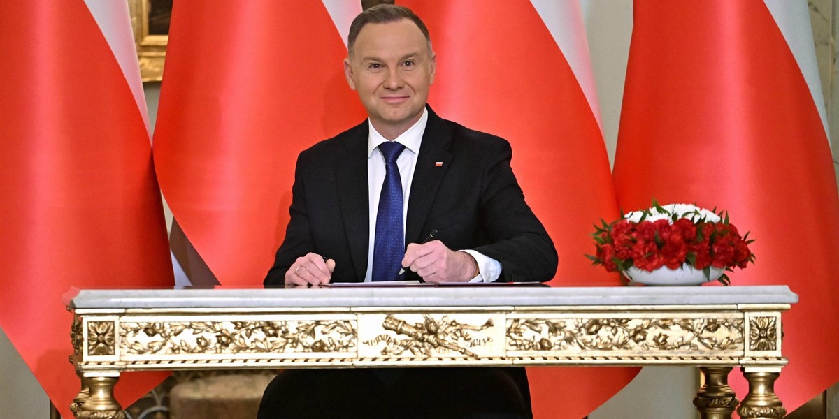 Prezydent Andrzej Duda.