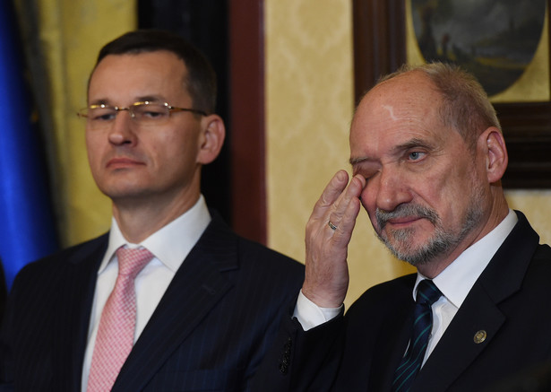 Mateusz Morawiecki i Antoni Macierewicz