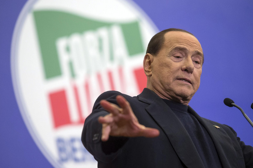 Silvio Berlusconi. Fot. EPA/ANGELO CARCONI/PAP/EPA