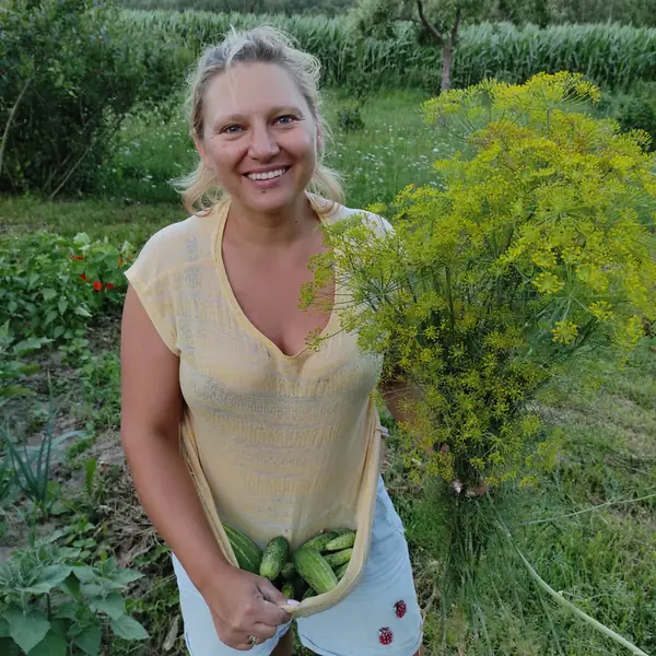 &quot;Zaczęliśmy od przygody z ogrodem warzywnym oraz walką z chwastami.&quot;