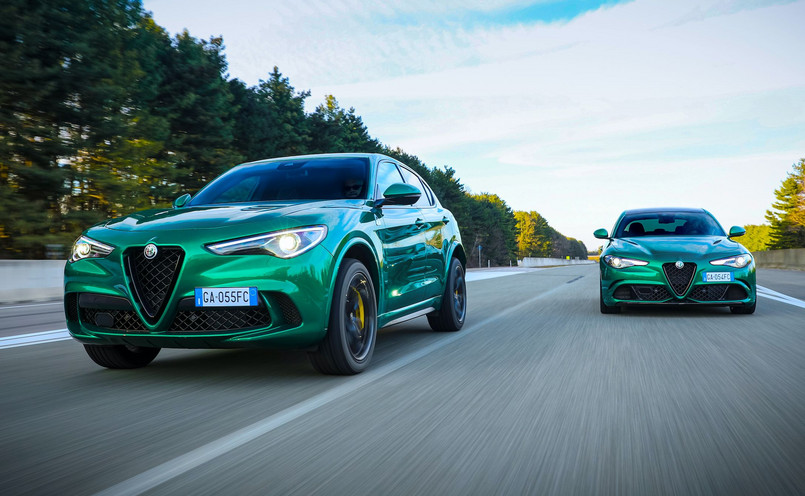 Alfa Romeo Stelvio i Giulia