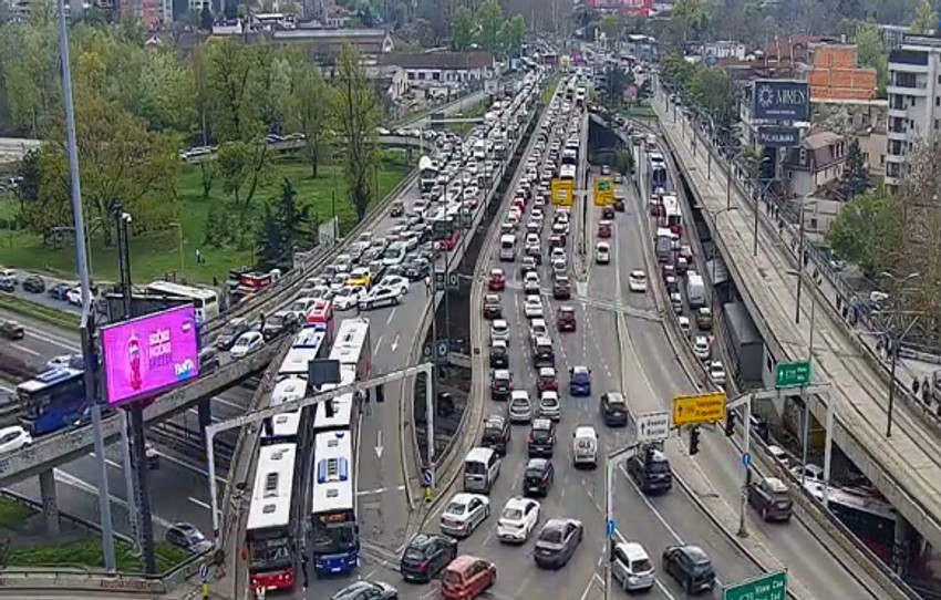 Najveći kolaps je trenutno na Autokomandi