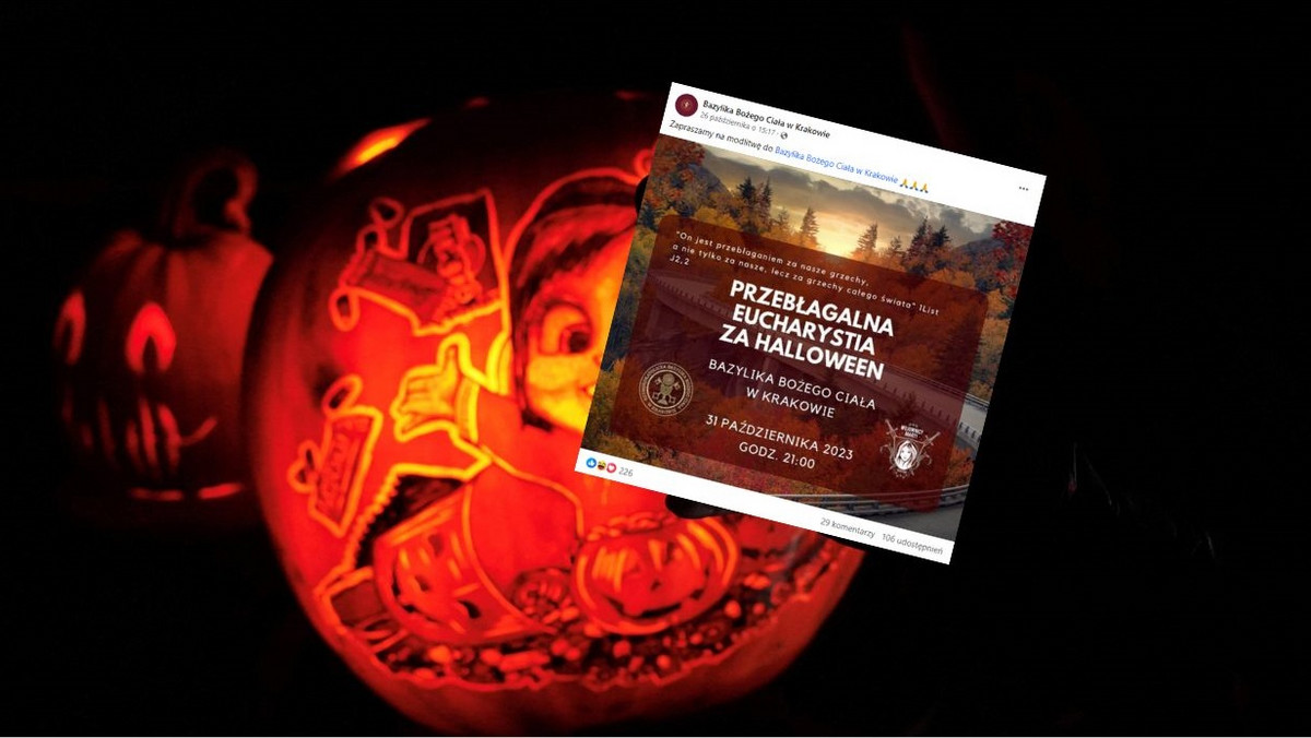 Zakonnicy z Krakowa kontra Halloween. Organizują mszę przebłagalną