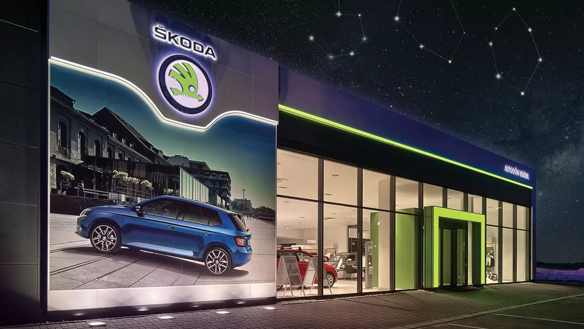 Skoda Auto - nowy design salonów