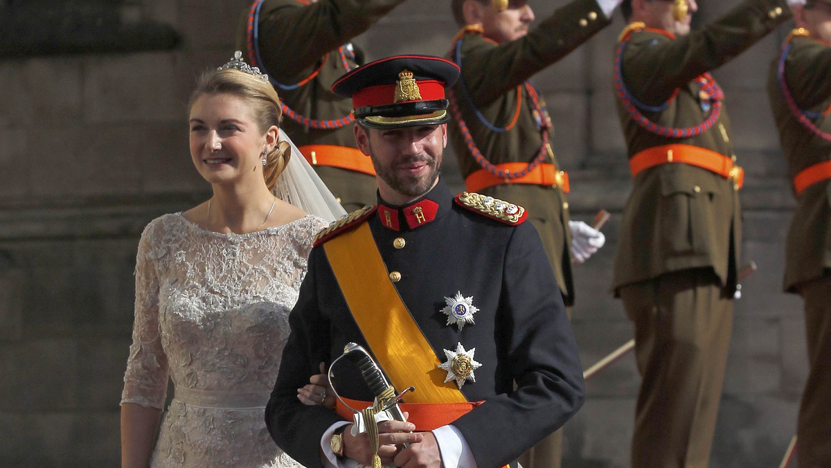 Ślub kościelny następcy tronu Luksemburga, Wilhelma, i Stephanie de Lannoy / fot. Reuters