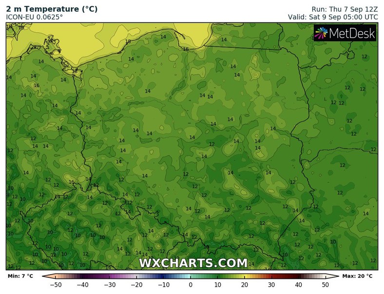 To będzie chłodna noc