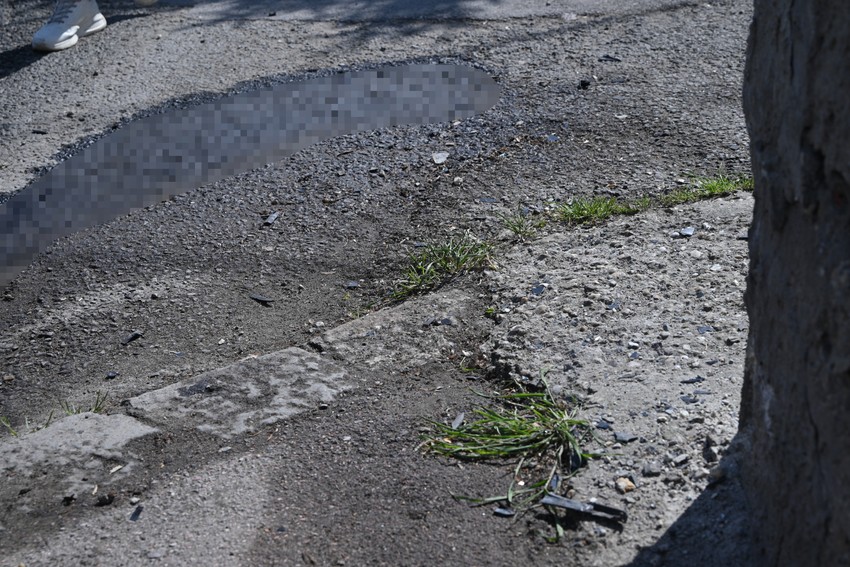 Tragovi ulja na mestu udesa