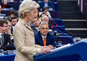 Ursula fon der Lajen i Viktor Orban