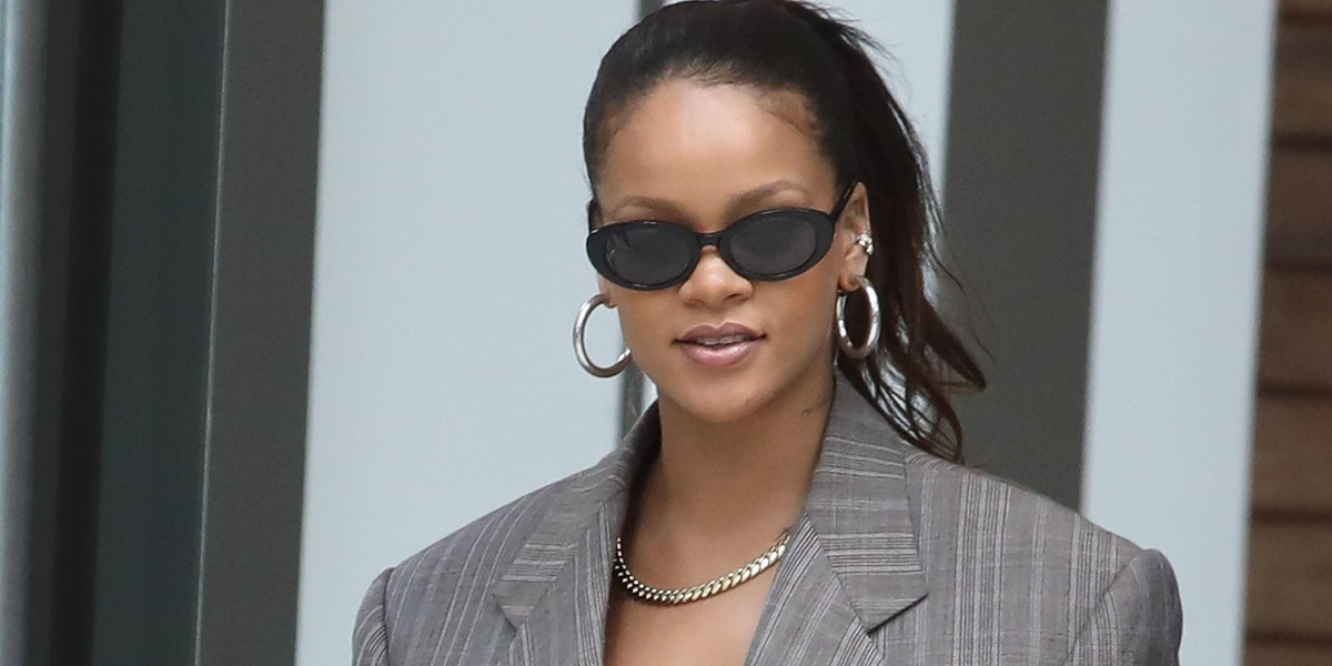 Rihanna na tygodniu mody w Nowym Jorku