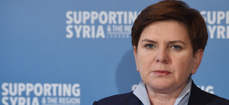 Szydło: Dla uchodźców od Polski w sumie 4,5 miliona euro