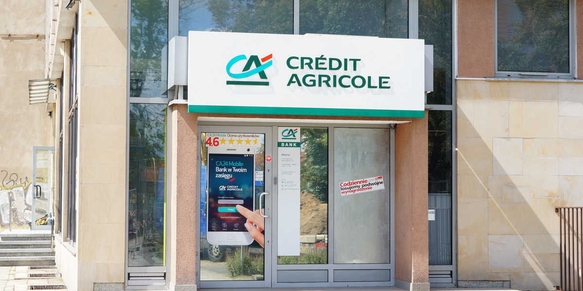 Istnieją dwie sprzeczne wersje planów Credit Agricole w Polsce
